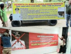 LSM GPKK Dan LPPNRI Minta Pj Bupati Sarolangun, Henrizal Mundur Dari Jabatannya.