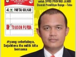 “Tomson Purba Ucapkan Selamat Ulang Tahun Kabupaten Tebo Yang ke-24, dan Sampaikan Hal Penting ini