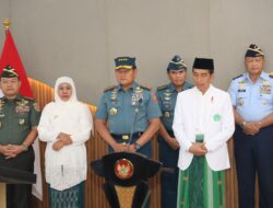 Panglima TNI Mendampingi Presiden RI Joko Widodo Resmikan RSAD Tingkat III dan RSAL TK. II di Surabaya