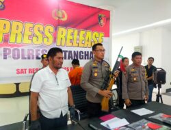 Satreskrim Polres Batanghari Berhasil Ringkus Pelaku Penembakan di Sengkati Baru