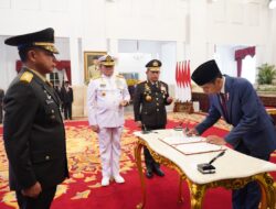 Panglima TNI Menjadi Saksi Suksesi Kepemimpinan TNI AD di Istana Negara