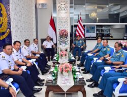 Kepala Bakamla RI Laksdya TNI Dr. Irvansyah, S.H., M.Tr.Opsla mengadakan Courtesy Call
