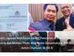 Polresta Sleman Jogja Terima Laporan Mas Andre Perihal Pencurian, Ini Hasilnya