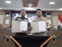 Tingkatkan Sinergitas Dan Integritas, Pangdam IX/Udayana Dengan Kapolda Bali Menandatangani MoU