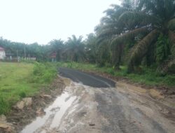 Pekerjaan Peningkatan Jalan di Tebo Ilir, Diduga Asal Jadi Tak Sesuai Spesifikasi