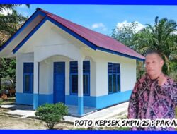 Terimakasih Kepada PJ Bupati Tebo, dan Ade Nofriza Atas Kucuran Dana Pembangunan di SMPN 25 Tebo Ilir