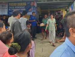 Berhati Mulia Peduli Sesama, M Yamin Caleg Dari Partai Demokrat Berikan Bantuan Sembako 