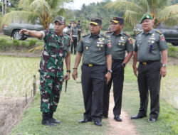 Kasdam VI/Mlw Tinjau Kesiapan Sumur Bor Kodim 0906/Kkr 
