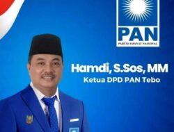 Hamdi, S.Sos, MM Ketua DPD PAN Tebo Sudah Terima Rekomendasi Dari DPP