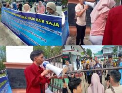 Demi Tegakkan Keadilan, Lsm Kompej Dan LCKI Batangahari Lakukan Aksi Dikantor Pengadilan