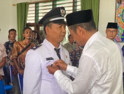 Melalui Sekda: Bupati Batanghari Melantik Indra Gunawan Selaku Pj Kades Teluk Ketapang