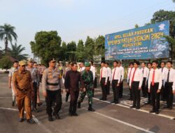 Polres Tebo Gelar Apel Pasukan Gabungan Dalam Rangka Memulai Operasi Patuh Siginjai thn 2024