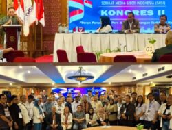 Pengurus SMSI Provinsi Jambi Hadiri Rakernas dan Ikuti Kongres II, Firdaus Kembali Terpilih Secara Aklamasi