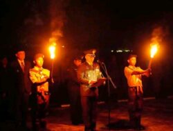 Letkol Inf Arief Widyanto, S.E., M.Han Memimpin Apel Kehormatan dan Renungan Suci 