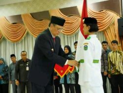 Pejabat, Pj Bupati Tebo Kukuhkan 30 Pasukan Paskibraka Tahun 2024
