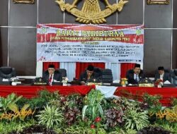 Gelar Rapat Paripurna DPRD Tebo Mendengaran Pidato Kenegaraan Presiden Ir H. Joko Widodo HUT RI ke-79