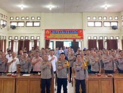 Polres Tebo melaksanakan Lat Pra OPS Operasi Mantap Praja Siginjai 2024