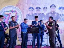 Pj. Bupati Tebo Hadiri Resepsi HUT Kejaksaan Negeri Kabupaten Tebo Yang ke-79