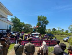 Aksi Damai Aliansi Masyarakat Cinta Damai Berlangsung Aman di Kantor Bawaslu Tebo