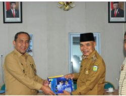 Peduli Dengan Kebutuhan Hidup Warga Tebo diPerbatasan, H. Aspan, S.T Sambangi Pemkab INHU Riau