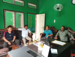 Terkait Berita Viral Kerusakan Jalan Dua Kades Adakan Pertemuan Bersama Perwakilan Desa Masing-masing