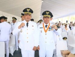 “Agus Rubiyanto dan Nazar Efendi Resmi Menjabat sebagai Bupati dan Wakil Bupati Tebo”