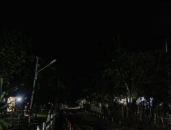 Warga RT 13 Tanjung Sari Kelurahan Sungai Bengkal Minta Perbaikan Lampu Jalan Sebelum Ramadhan