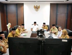 Bupati Tebo dan Wakil Bupati Ikuti Rakor Virtual Pengendalian Inflasi dan Sertifikasi Produk Halal