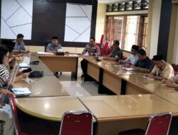 Bupati Diwakili PLt. Sekda Tebo, Sindi, SH, Memimpin Rapat Penanggulangan Bencana Alam Banjir