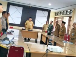 Bupati Tebo Gelar Rapat Antisipasi Inflasi dan Cuaca Ekstrem