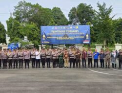 “Bupati Tebo diwakili Sekda Tebo, Dr. Sindi, SH, MH, hadiri Apel Gelar Pasukan Operasi Ketupat