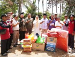 “Wakil Bupati Tebo Serahkan Bantuan Korban Kebakaran Rumah di Desa Purwoharjo”