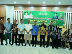 Bupati Tebo Jalin Silaturahmi dan Kerja Sama dengan Dandim 0416/BUTE