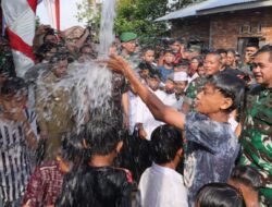 “TNI AD Berkomitmen Meningkatkan Kesejahteraan Masyarakat melalui Program Manunggal Air”