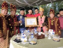 “Pemkab Tebo Ramaikan Puncak Peringatan Hari Adat Melayu Jambi ke-747 di EV Garden Jambi”