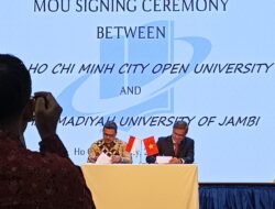 UM Jambi Jalin Kerja Sama Internasional Strategis dengan Ho Chi Minh City Open University Vietnam