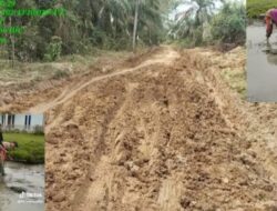Perbaikan Jalan Air Panas di Kelurahan Sungai Bengkal, Janji Kadis PUPR Tebo untuk Masyarakat Hanya Janji Belaka