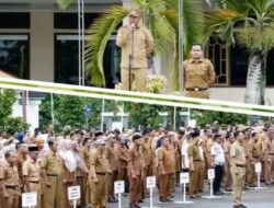 Wabup Tebo Pimpin Apel Bersama, Tekankan Pentingnya Jaga Kamtibmas