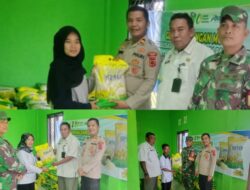 – “Wujud Kepedulian, Polri Gelar Gerakan Pangan Murah Beras Rp12.000/Kg untuk Warga Tebo ilir”-