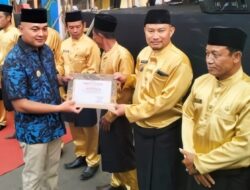 “Lurah Sungai Bengkal Sabet Penghargaan Atas Respon Cepat Tangani Rehabilitasi Sosial”