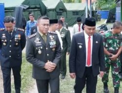 Bupati Tebo Jalin Sinergi dengan BRIGIF TP 035 Siginjai, Kunjungi Marshaling Area   