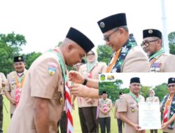 Dedikasi untuk Pramuka, Bupati Tebo Terima Dua Penghargaan Bergengsi di Apel Besar Hari Pramuka ke-64