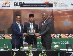 Bawa Salam Presiden Prabowo di Indonesia–Africa CEO Forum 2025, Wapres Gibran Tegaskan Komitmen Penguatan Kemitraan Kedua Negara