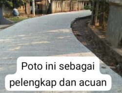 “Akhir Tahun Udah Dekat, Jalan Rabat Rp170 Juta di Kadus 2 RT 8 Masih Hanya Gambar?!”