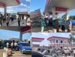 _Polsek Tebo Ilir Beraksi, Amankan 10 Kendaraan R4 dan 3 R2 Pelangsir BBM_