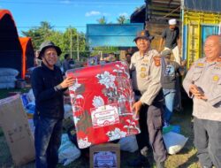 Alhamdulillah, Bantuan Polda Jambi Datang ke Desa Terdampak Banjir Sumatera Barat