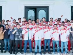 Bupati Tebo Lepas Tim Sepak Bola Kabupaten Tebo ke Ajang Gubernur Cup Tahun 2026