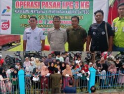 Pemkab Tebo dan PT Pertamina Patra Niaga Jambi Gelar Operasi Pasar LPG Subsidi