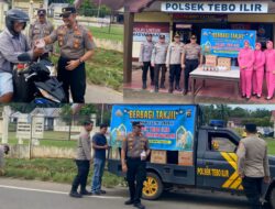 AKP Adha Fristanto: Merangkai Makna Tebar Keberkahan Berbagi Takjil di Bulan Suci Ramadhan