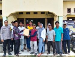 Ijal Mendaftar Calon Kades Pagar Puding Lamo, Puluhan Warga Antusias Mengantar